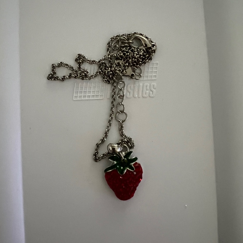 Crystal Strawberry Necklace